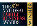 National Family Business Awards Winner Award