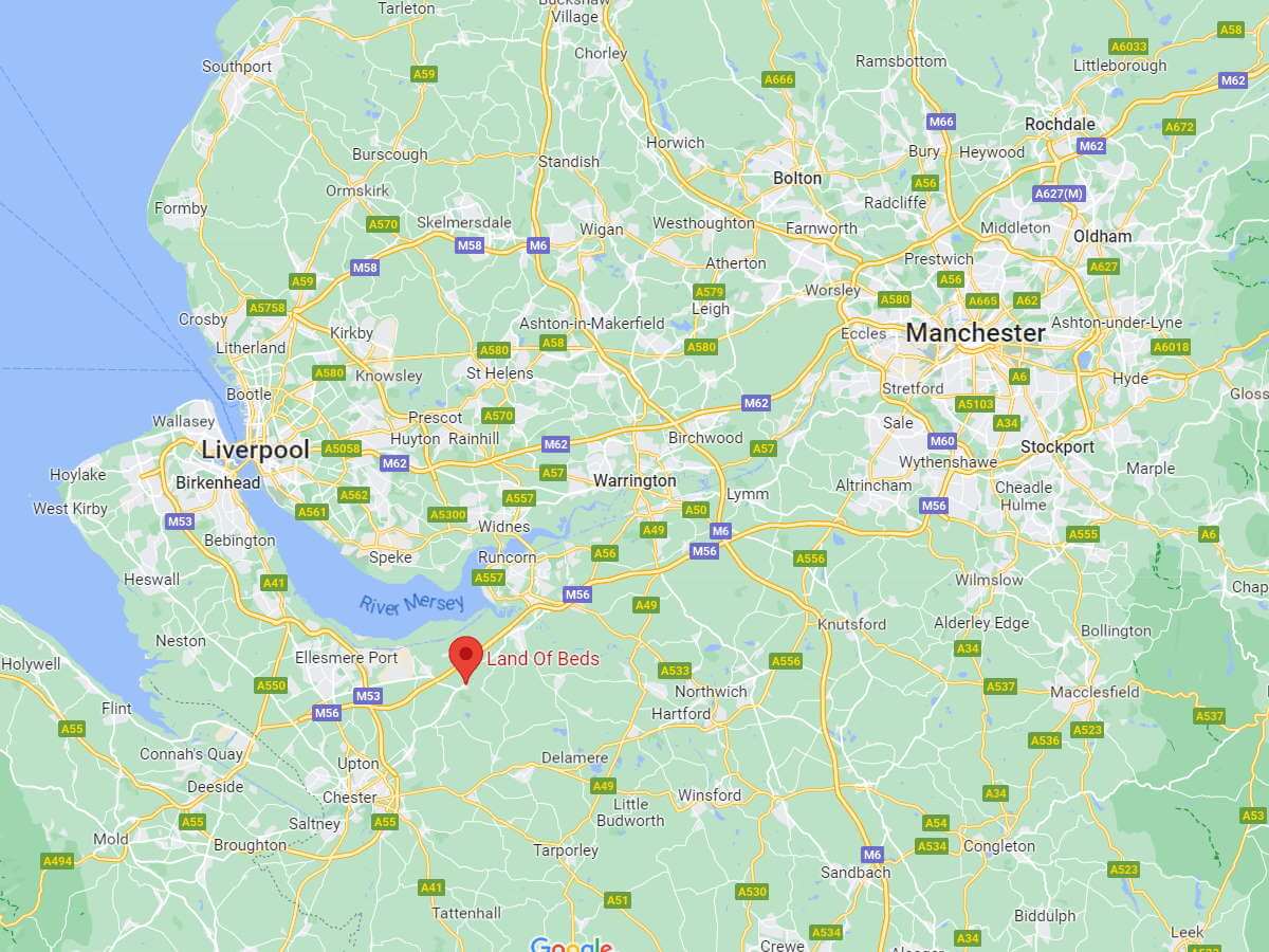 Bed Shop Helsby, Cheshire Land of Beds