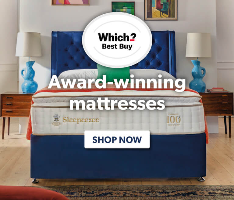 Award-winning mattresses - shop now