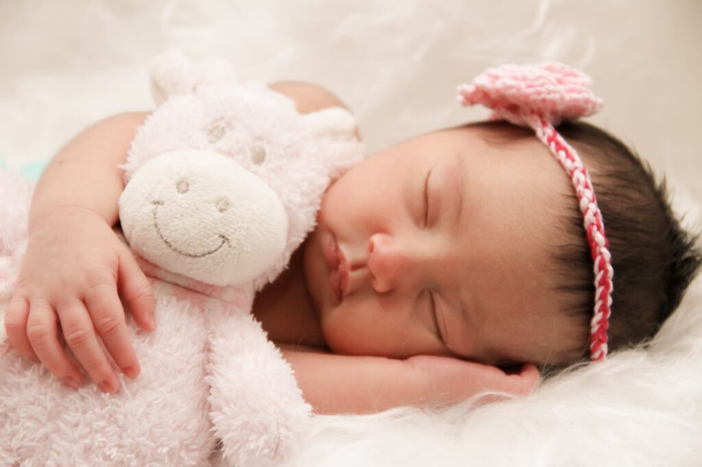 Infants need 12 to 16 hours of sleep a day