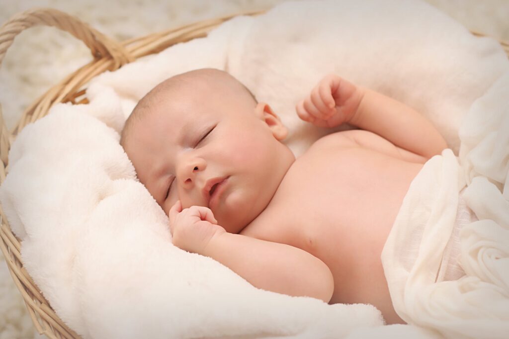 Newborn babies require 14 to 17 hours of sleep a day