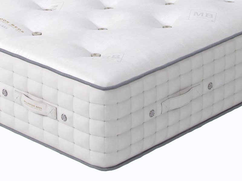 Corner of a Millbrook mattress, a reliable choice of mattress